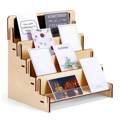 Solid wood display stand four - stand,