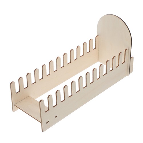 Compact wooden card holder - holder, 12