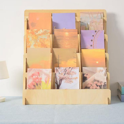 Wooden greeting card - wooden,