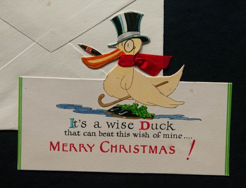 1920s art deco christmas cards - art,