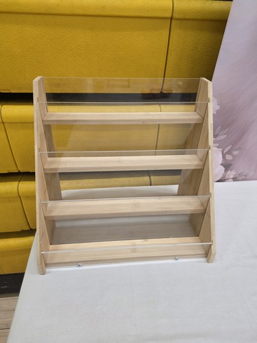 Wooden display stand tier - display,