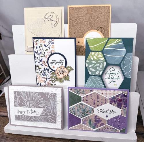 Greeting card display stand - greeting,