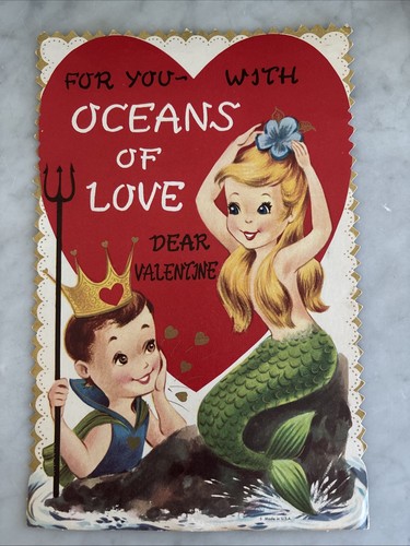 Vintage valentine card xl - card,,