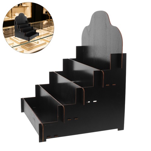Black reusable wooden greeting - wooden,
