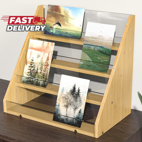 Nihome tier bamboo - 4-tier, &