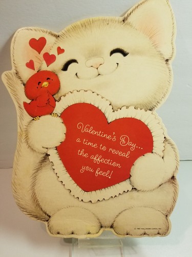 Vintage cat hallmark 1981 - vintage,