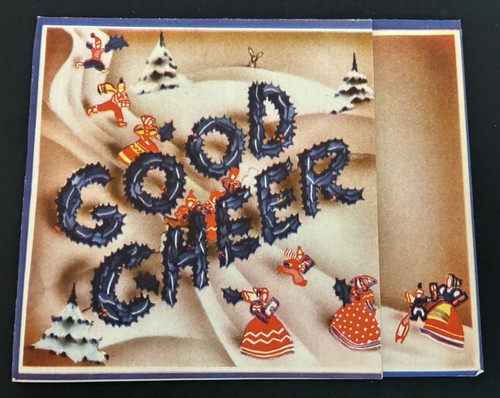 1939 vintage greeting card - 1939,