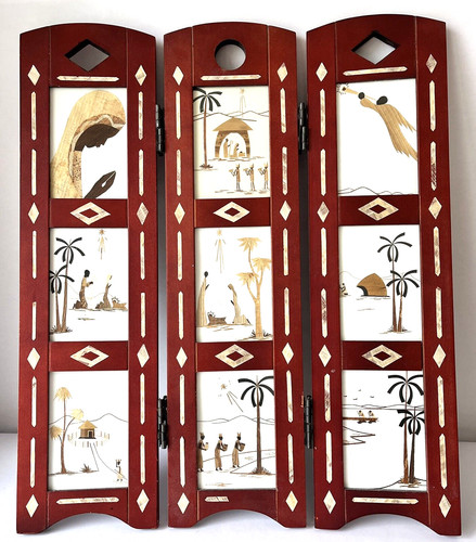 Panel african art display - 3,
