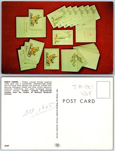 Holiday greeting cards display - greeting,