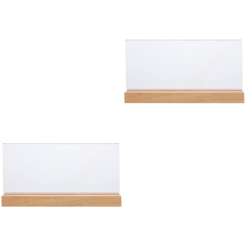 Clear sign holders - holders, stable