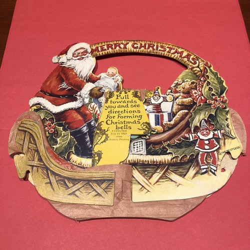 Antique beistle santa - beistle, claus
