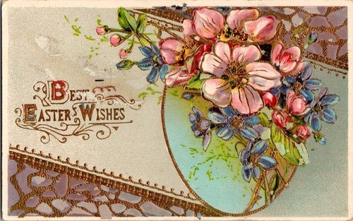 Vintage 1915 easter - vintage,