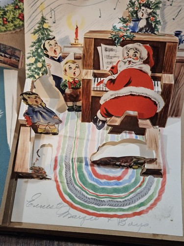 Vintage 1950 1951 christmas - vintage,