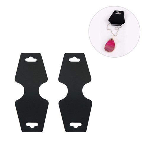 Reusable black paper necklace - reusable,